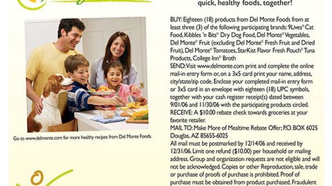 Acme/Del Monte Family Day Feature