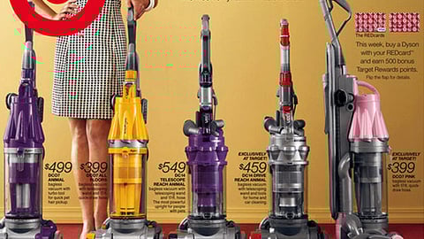 Target Gift Card and Dyson Vacuum Circular