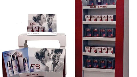 Old Spice OS Signature Displays