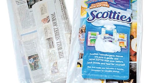 Scotties Newspaper Insert Sample