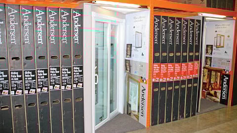 Andersen Window In-line Display