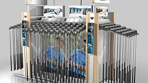 Callaway Golf Floor Display