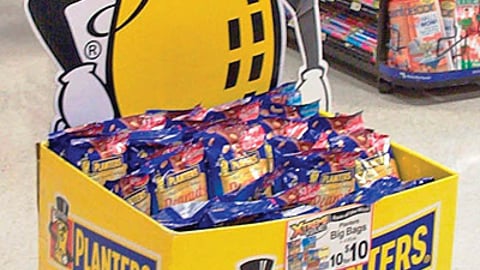 Planters Mr. Peanut Dump Bin