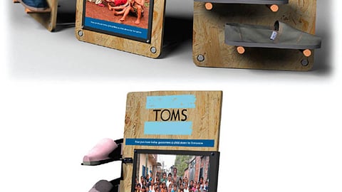 TOMS Countertop Shoe Glorifiers
