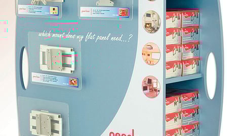 Peerless A/V Mounts Floor Display