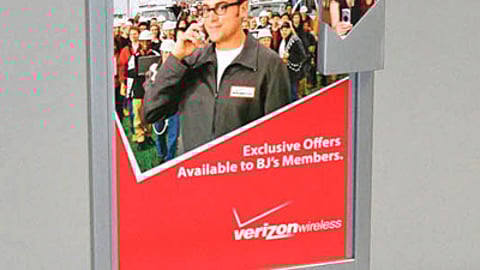 Verizon Wireless BJ's Sign