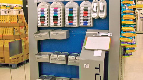 TUL Writing Instruments Endcap