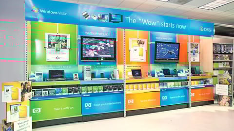 Microsoft "Wow" Wall
