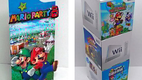 Nintendo Wii 'Mario Party 8' Displays