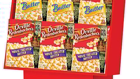 Orville Redenbacher's 'Pirates' DVD Floorstand