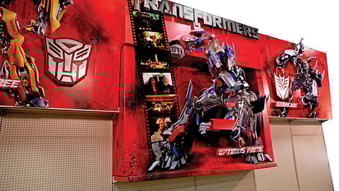 Transformers Toys "R" Us Signage