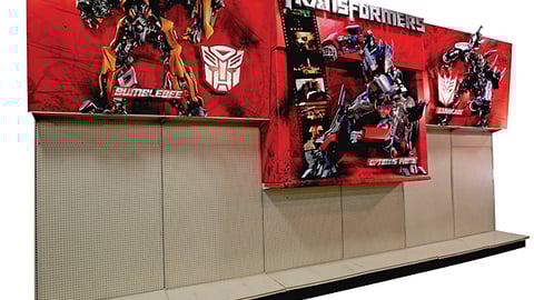 Transformers Toys "R" Us Signage