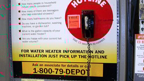 Water Heater Information Hotline