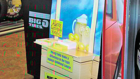 Big O Tires Alex's Lemonade Stand
