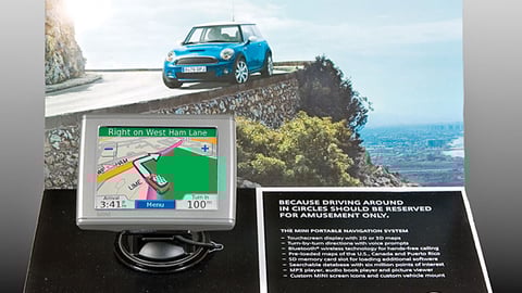 Mini Cooper Navigation System Countertop