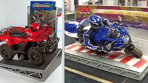Suzuki King Quad Displays