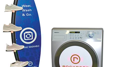 Rockport Washable Footwear Display