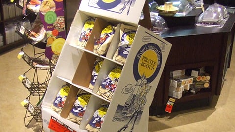 Pirate's Booty Popcorn Shipper