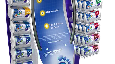 Dr. Scholl's Custom Fit Orthotics Kiosk