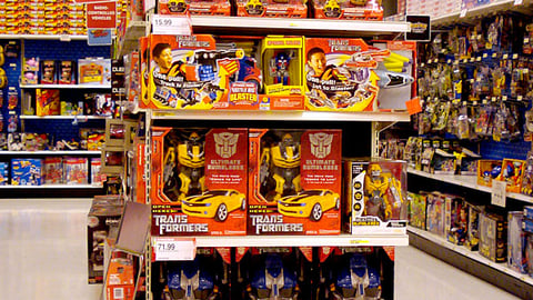 Target Bumblebee 'Transformers' Endcap