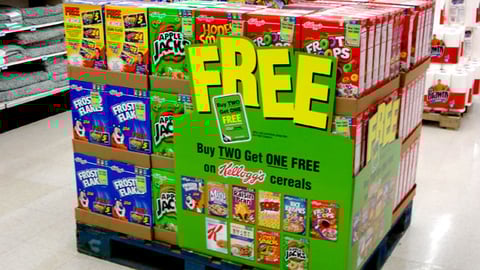Kellogg's Cereal Free Pallet