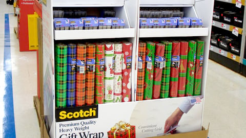 Scotch Gift Wrap Half-Pallet