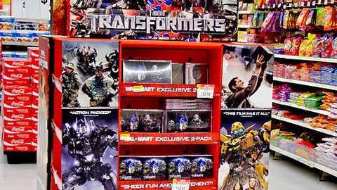 Wal-Mart 'Transformers' DVD Half-Pallet