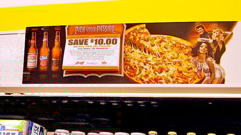 Budweiser Halloween Channel Sign