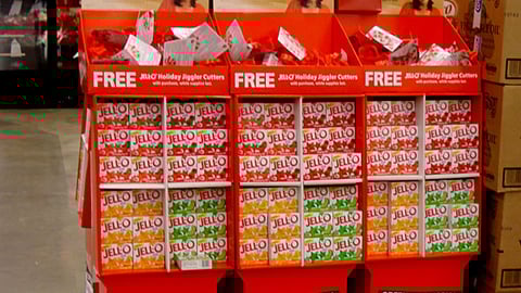 Jell-O 'Simply Stunning' Shippers