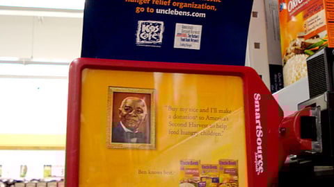 Uncle Ben's Shelf Talker