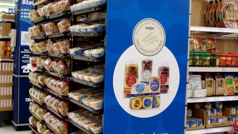 Meijer Sliced Bread Endcap