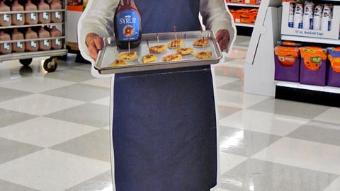 Meijer Brand Syrup Standee