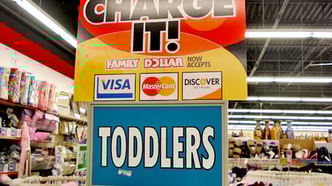 Family Dollar Credit Card Header