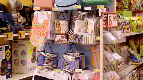 Target Baby Gear Endcap