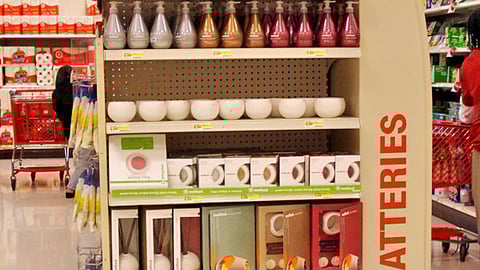 Target Method 'Give Greener' Endcap
