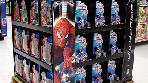 Wal-Mart 'Spider-Man 3' Toy Pallet