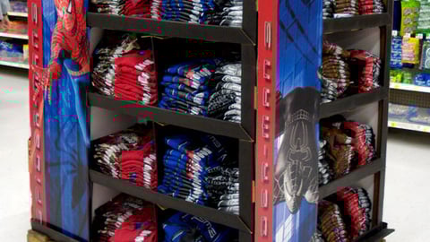 Wal-Mart 'Spider-Man 3' Apparel Pallet