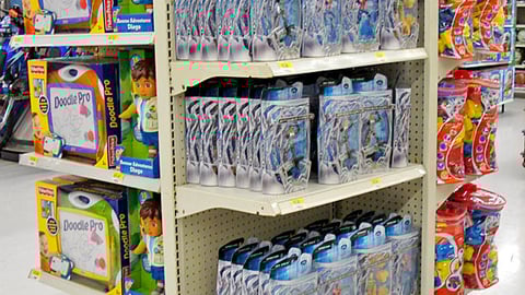 Wal-Mart 'Top 12 Toys of Christmas' Four-Way