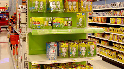 GE Energy Smart CFL Endcap