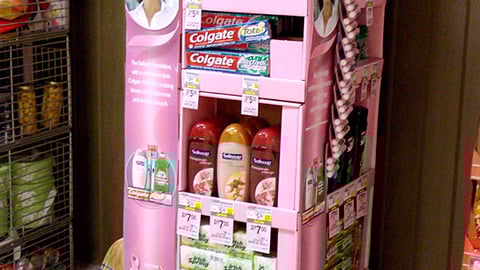 Colgate-Palmolive/Safeway Cause Quarter-Pallet