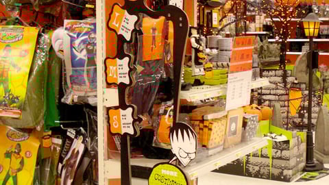 Target 'Size Your Disguise' Side Panel 