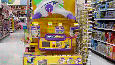 Fisher-Price SmartCycle Demo Endcap