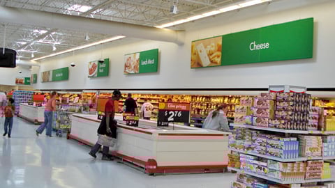 Wal-Mart Refrigerated Aisle