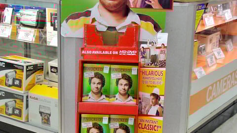 'Knocked Up' DVD Floorstand