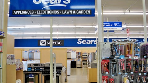 Sears Mini-Store Entrance