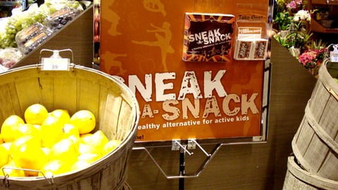 Safeway 'Sneak a Snack' Stanchion