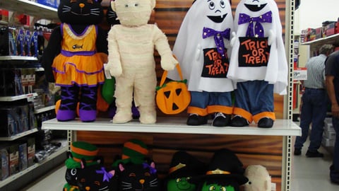 Kmart 'Totally Ghoul' Doll Endcap