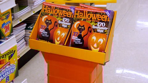 M&M's 'Better Homes</I> Halloween Shipper