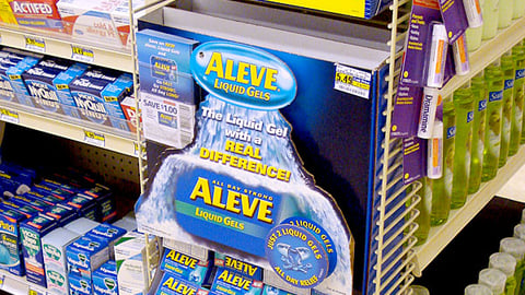 Aleve Liquid Gels Power Wing