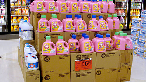 Arm & Hammer Pink Bottle Case Stack